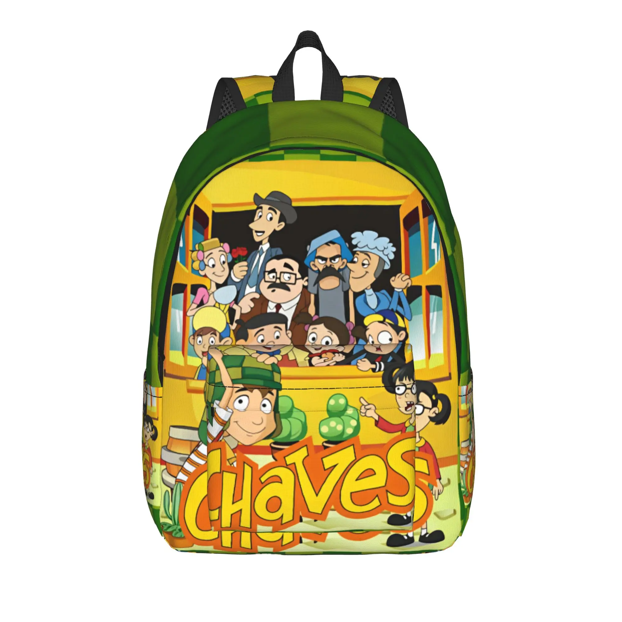 El Chavo del Backpack  Travel Backpacks Men Fun High School Bags Custom Durable Rucksack