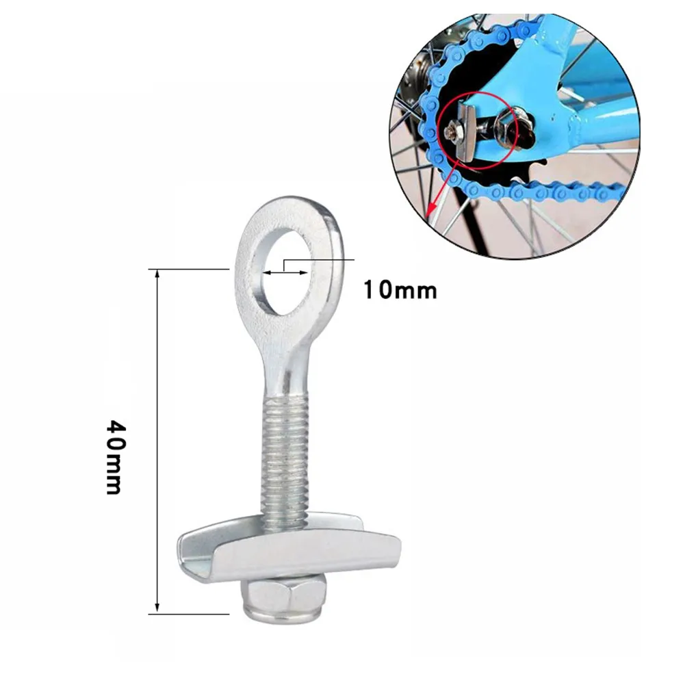 

Chain Tensioner 3/8 Axle Chaintensioner Get the Perfect Tension on Your Chain with 2pcs Bike Bicycle Steel Banjo Tensioners