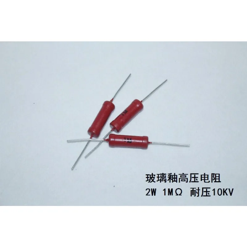 High Voltage Glass Glaze Resistor for Marx Generator, Suitable for Voltage Multiplier Rectifier