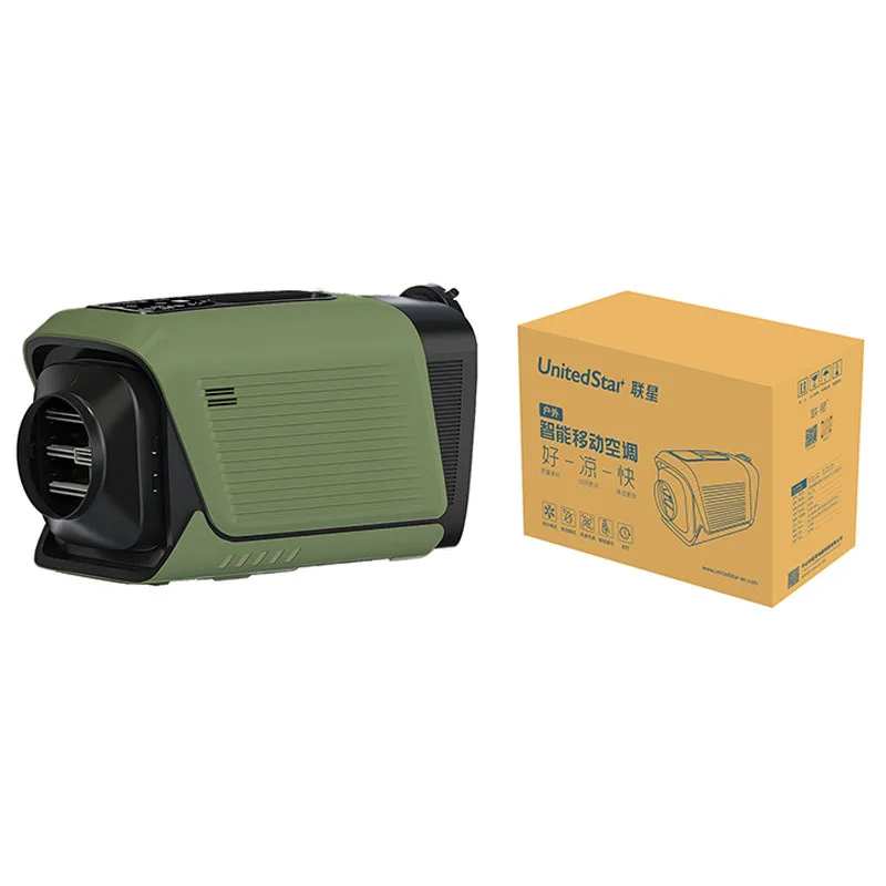 

3000BTU 12V/24V DC Portable Air Conditioner, 3-in-1 Cooling Dehumidifier Fan for Caravan Outdoor RV Camping Tent