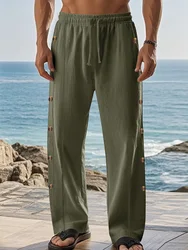 Streetwear Long Pants Men Harajuku Casual Pants Male High Quality Jogger Sweatpants Elastic Waist Long Pant Lightweight Trousers