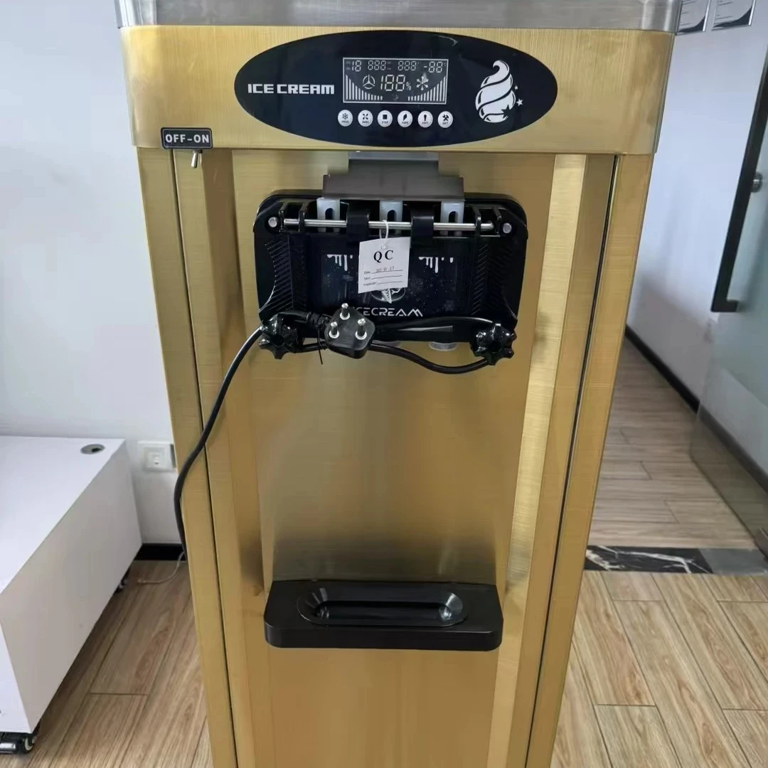 Yüksek Verimli 3 Çeşitli Ayakl - Commercial Gelato Maker Machine incelemesi ve fiyatı