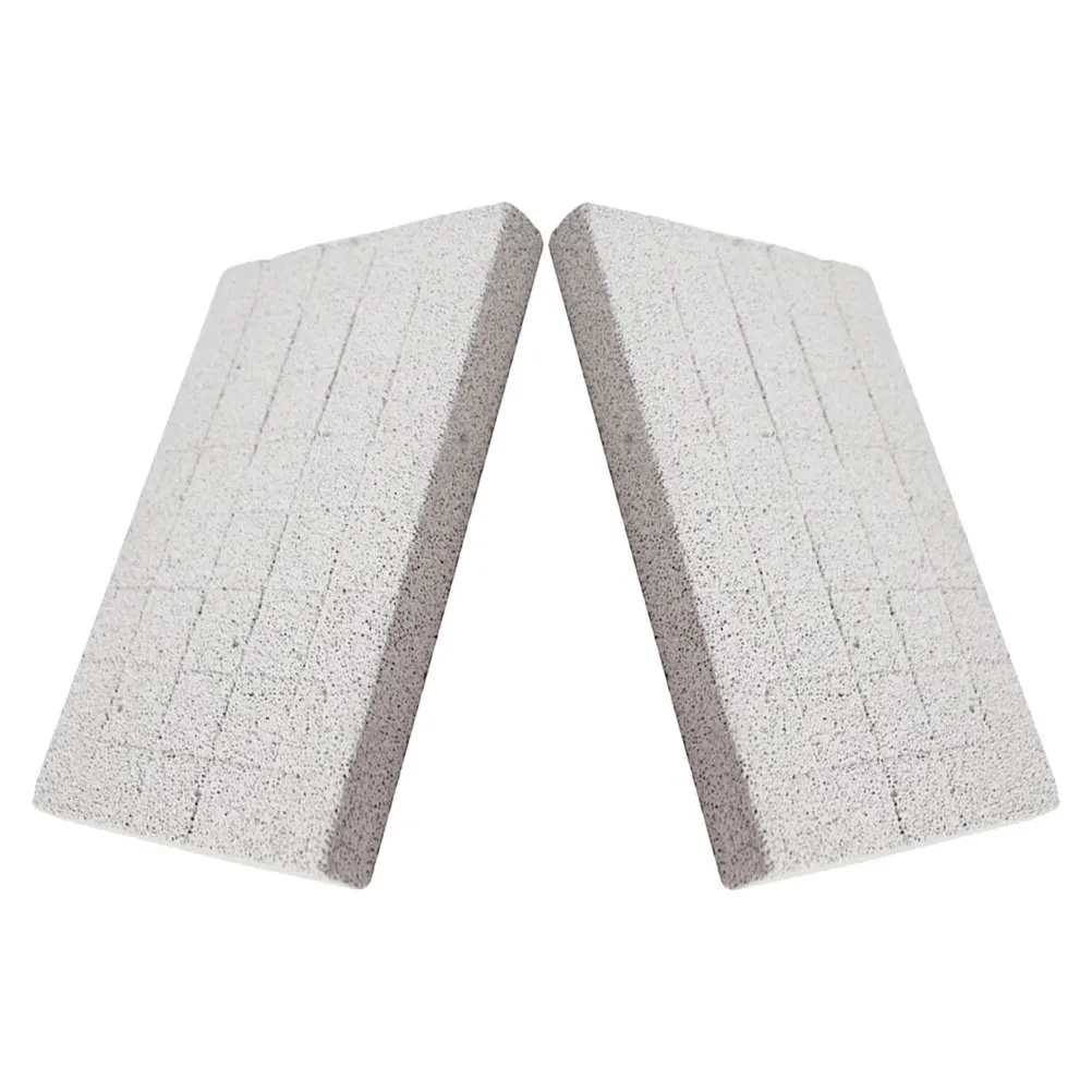 

2Pcs Small Pet Nail Grinding Board Natural Lava Stone Foot Pad for Rabbits Guinea Pigs Chinchillas Cage Use Bunny Claw Pad