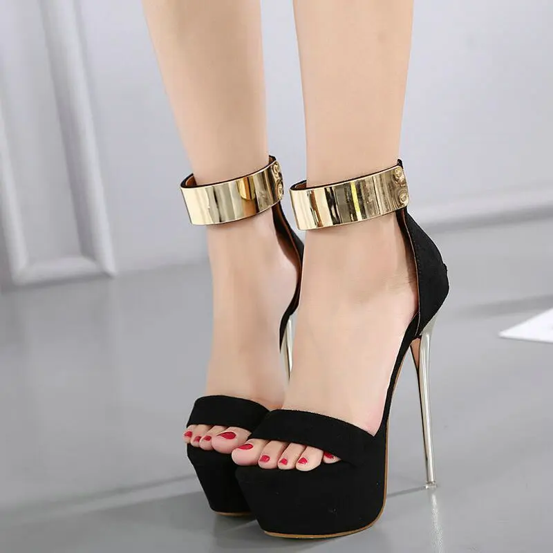 New fanshion Woman Sandals Peep Toe High Heel Shoes Non-slip women bling Sequin platform High Heels Pumps Sandals asd3