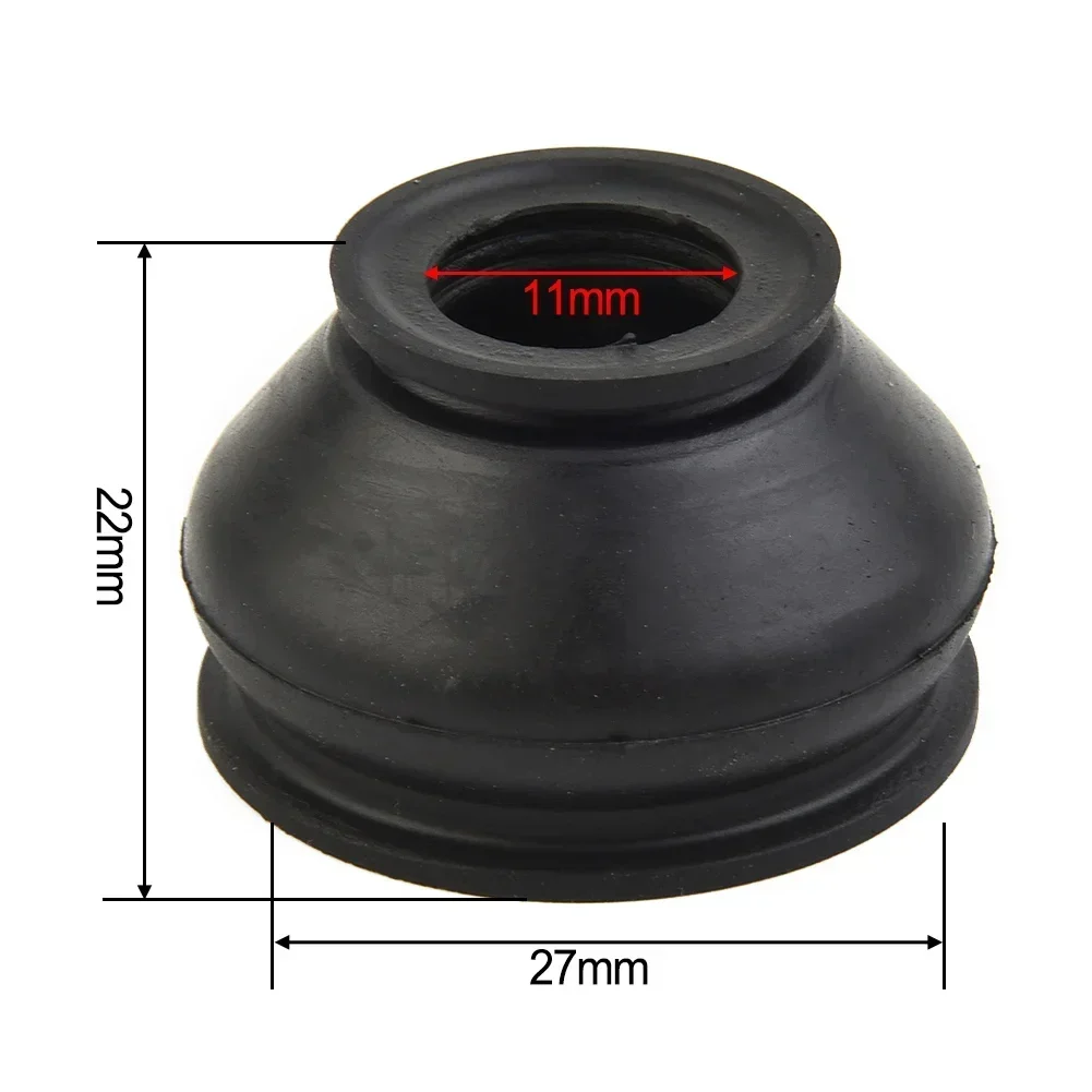 6pcs High Quality Rubber Tie Rod End Ball Joint Dust Boots Cover Universal Suspension Steering Ball Joint Accessories