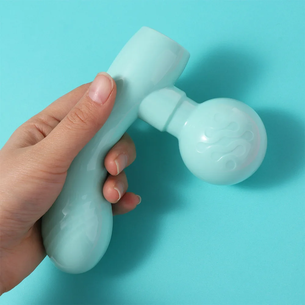 

Adjustables Mini Fascia Massager Soft Massage Head Easy To Operate Deep Tissue Massage Device Portable Comfortable