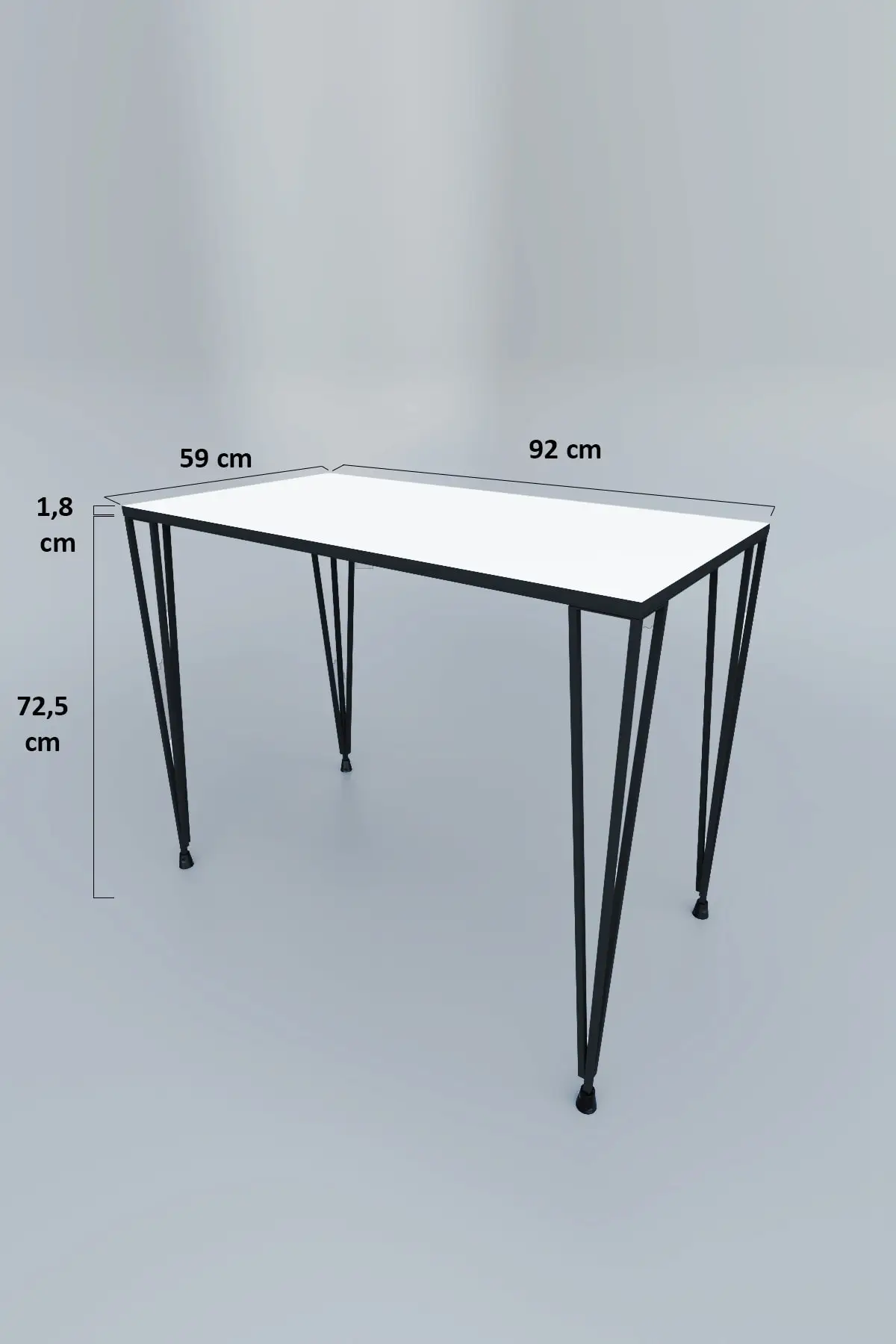 Working Office Desk Metal Legged Table Lesson Desk Young Room Desk Office Computer Desktop Home Simple And Practical Table