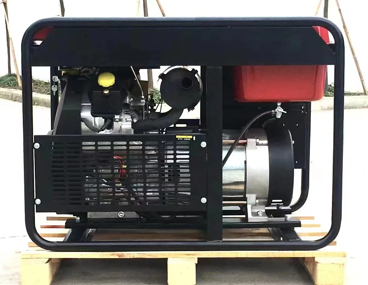 Home Use  High Quality 8kW/10kVA 3kW 4kW 5kW/5kVA 6kW 8kW 10kW Portable Silent ‘Diesel Generator