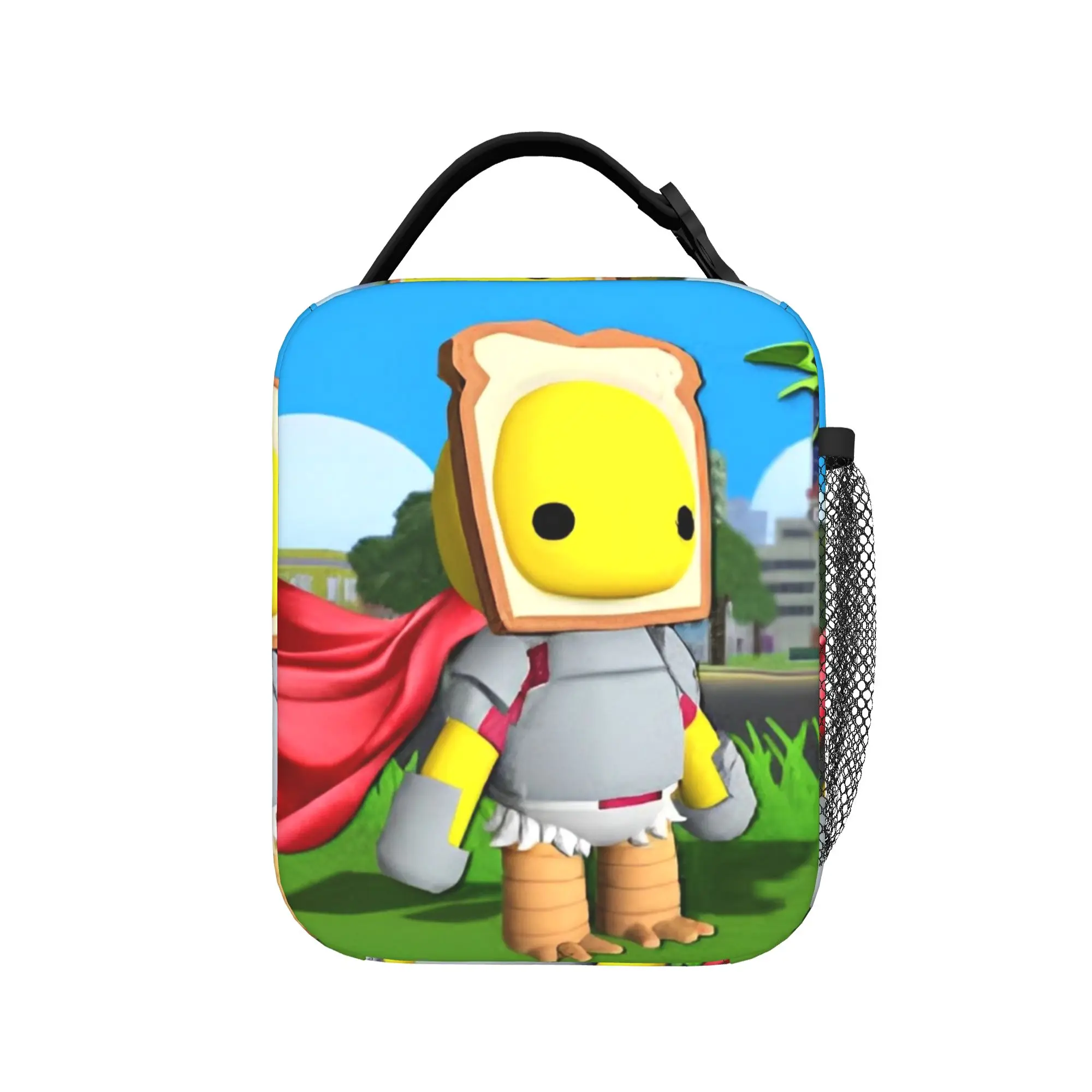 Wobblys Life Gaming Funny Insulated Lunch Bags Portable Hot Games Meal Container Cooler Bag Tote Lunch Box Work  Travel