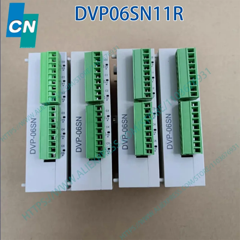 DVP06SN11R PLC Module Second-hand Original appearance intact Functional tested ok Fast Shipping