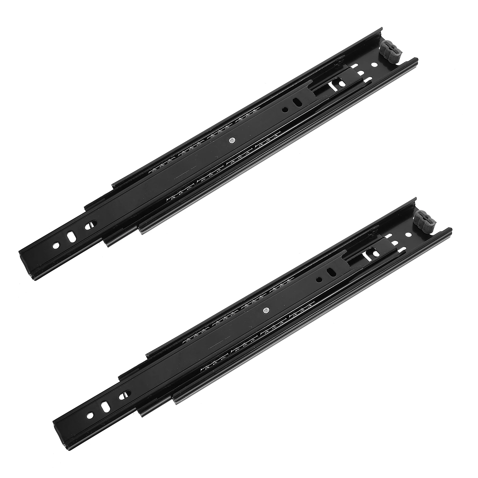 

Full Extension Steel Drawer Slides Heavy Duty Ball Bearing Smooth Silent Cabinet Dresser Side Mount Bottom Keyboard Tray Slide