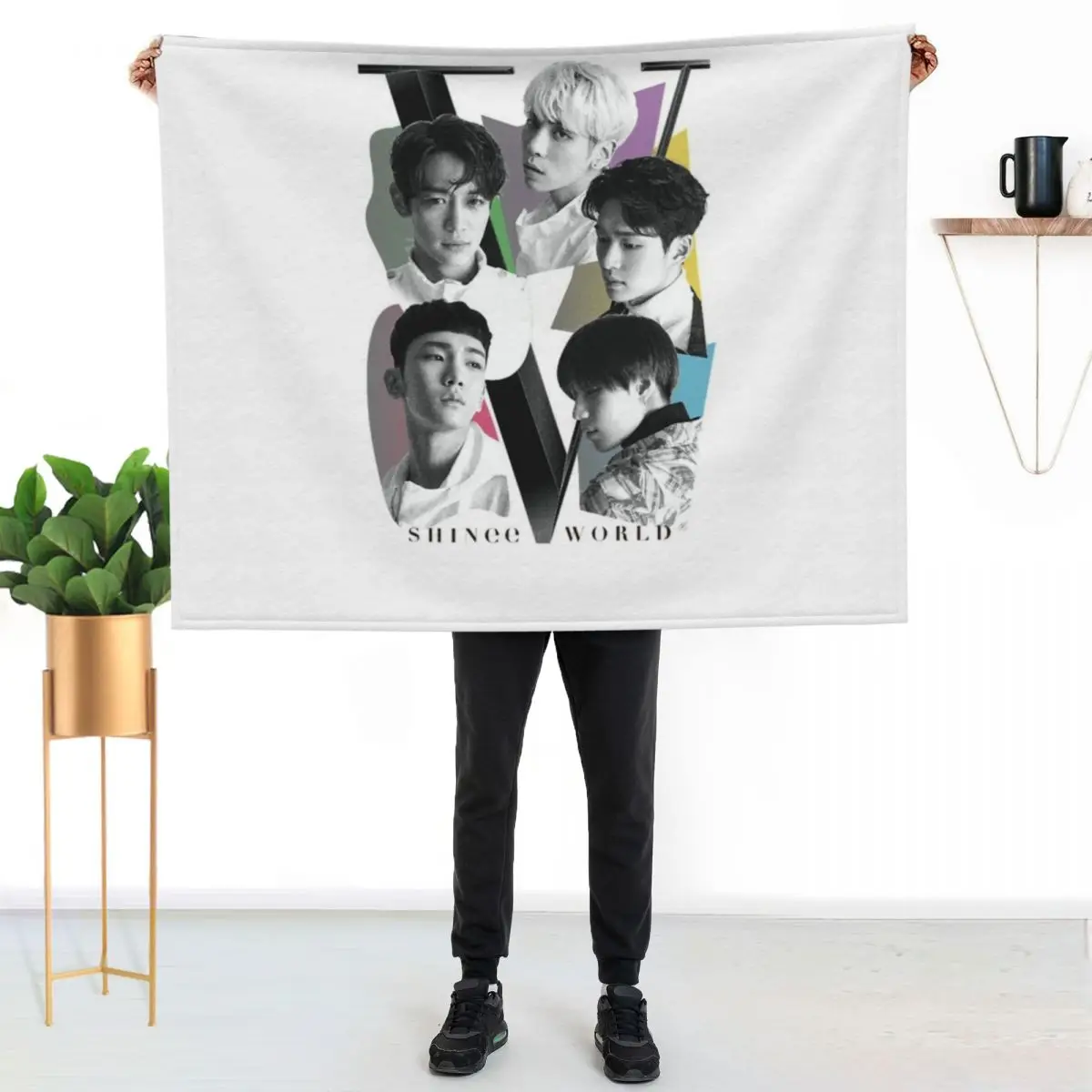 SHINee - Tour Throw Blanket Decorative Throw Large Baby Nap Loose Luxury Throw Blankets