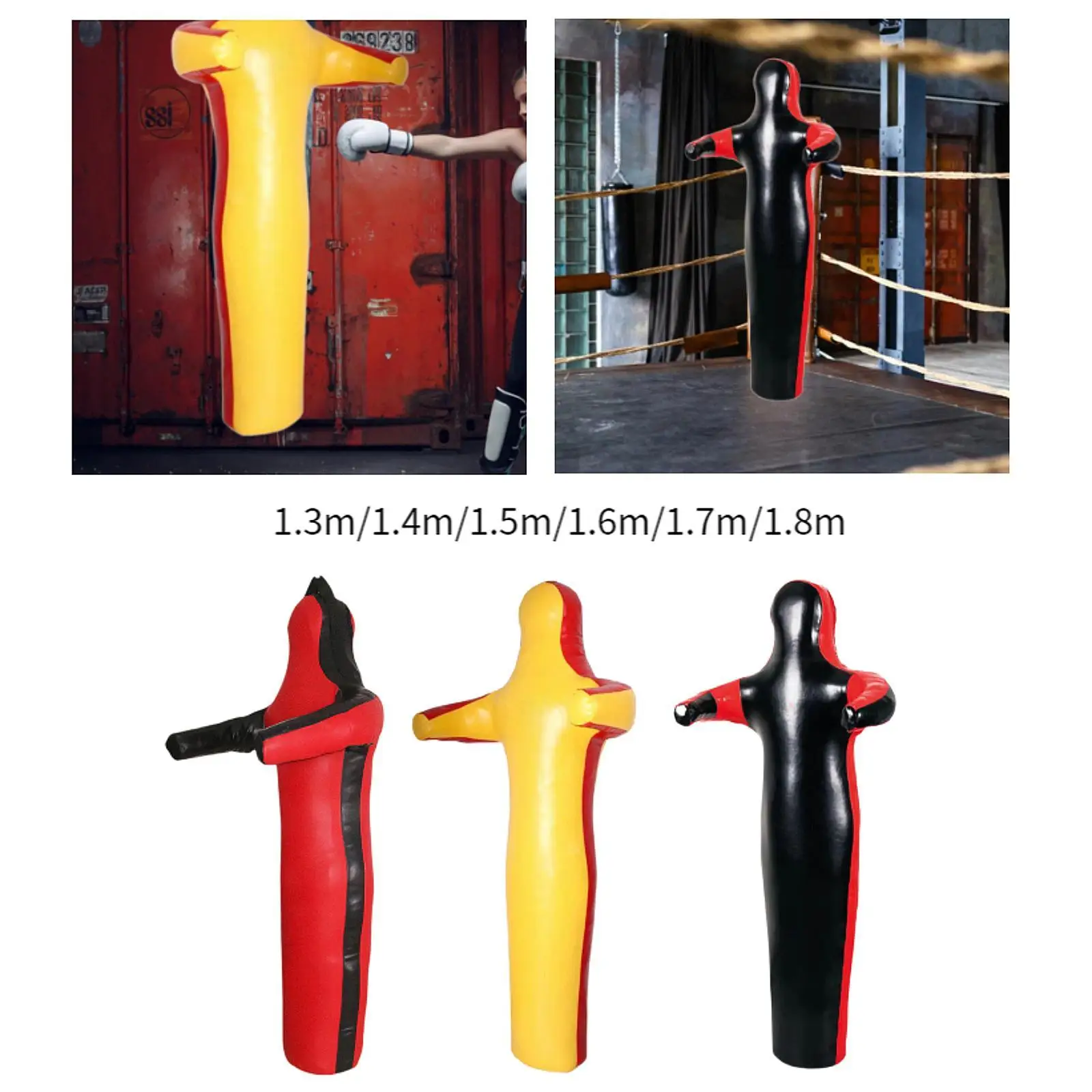 Grappling Dummy Unfilled Wrestling Dummy for Martial Arts Mma Kickboxing