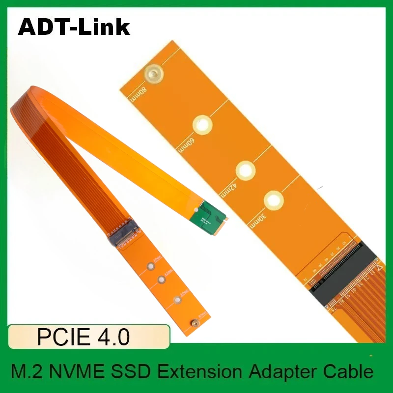 

M2 M.2 NVMe SSD Удлинительный кабель Solid Drive Riser Card M.2 SSD PCI-Express 4.0 X4 M Удлинитель ключа для M.2 2230 2242 2260 2280 SSD
