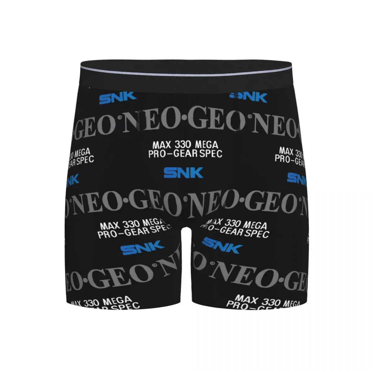

Long Boxer Underpants Shorts Neo Geo Logo Neogeo Arcade Panties Men's Ventilate Underwear for Homme Man Boyfriend Gifts