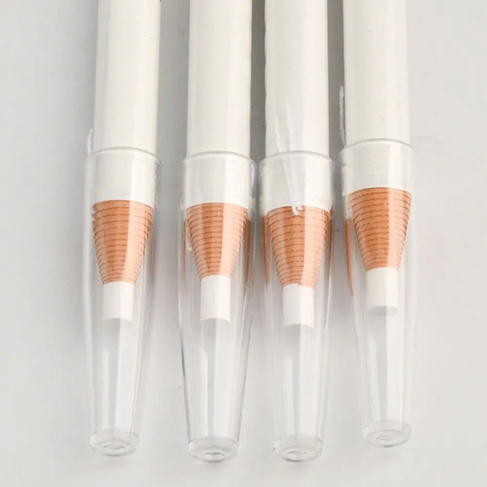 Waterproof White Eyebrow Pencil Sweatproof Microblading Eyebrow Positioning Pen Marker Line Good Coloring Eyeliner Pen