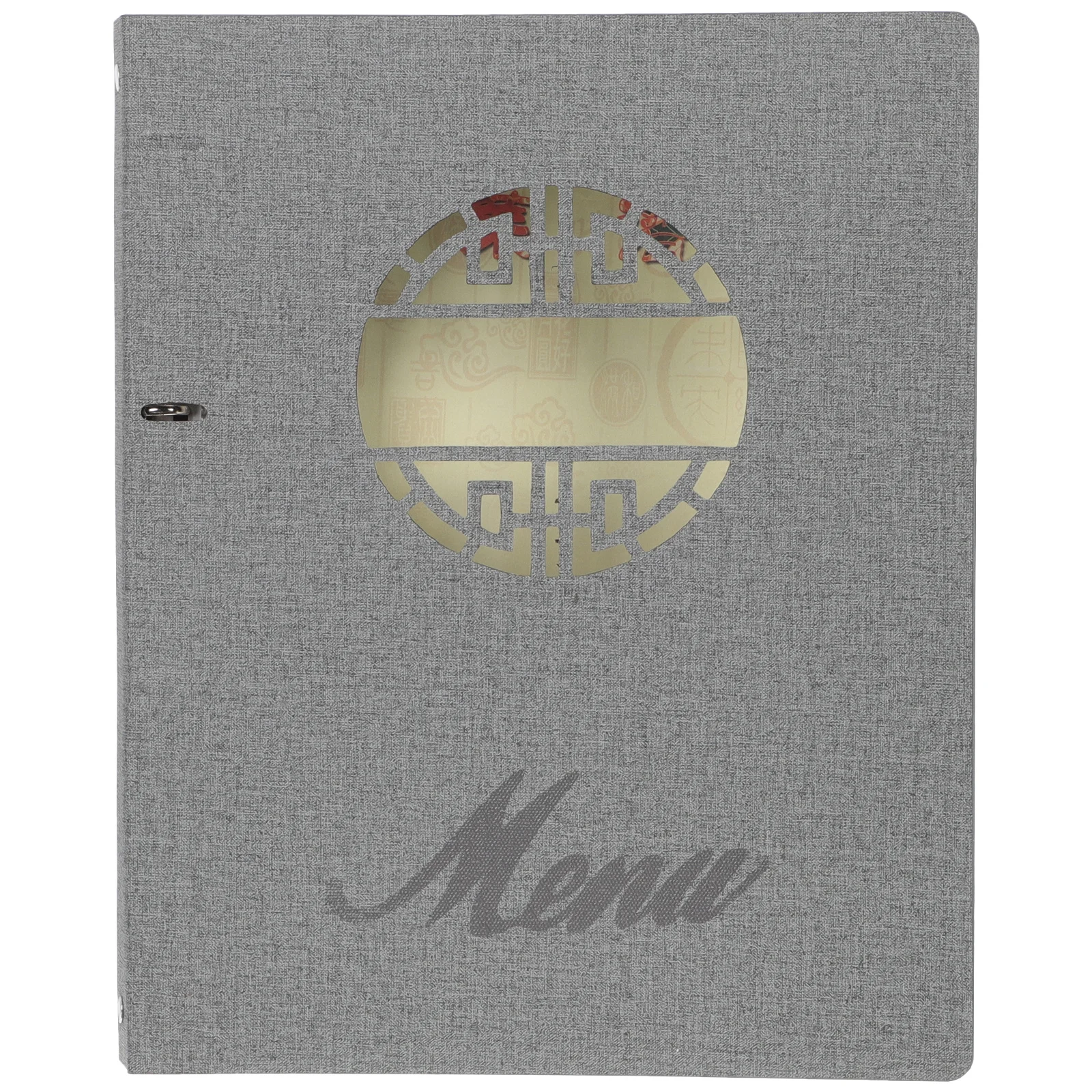 

Sleeve Coffee Bar Accessories Clear Pu Cover Restaurant Menu Holder Waterproof Recipe Binder Organizer 4X6 Detachable Cover