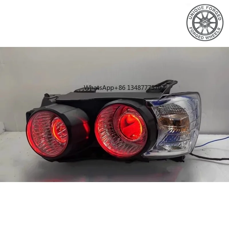 26style LED Headlight Assembly for Chevrolet Aveo Sonic Angel Devil Eye DRL Daytime Running Light Lamp Car Accessories