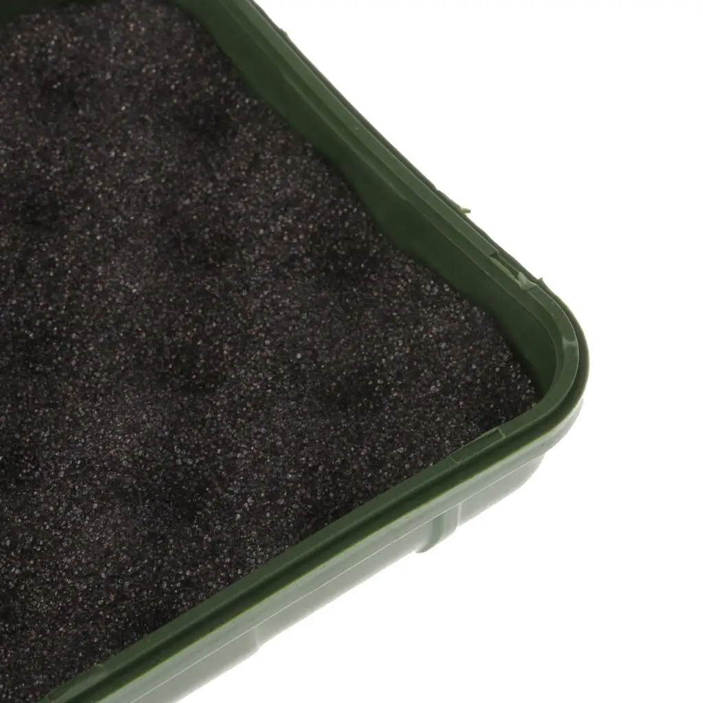Travel Storage Box Lightweight Plastic Case with Soft Foam Pads Carry Strap Tidy Organizer for Hiking and Camping