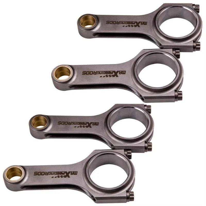Performance Connecting Rods For Toyota Starlet GT Turbo 4EFTE 1.3L ARP Tercel / Corolla / Paseo / Cynos