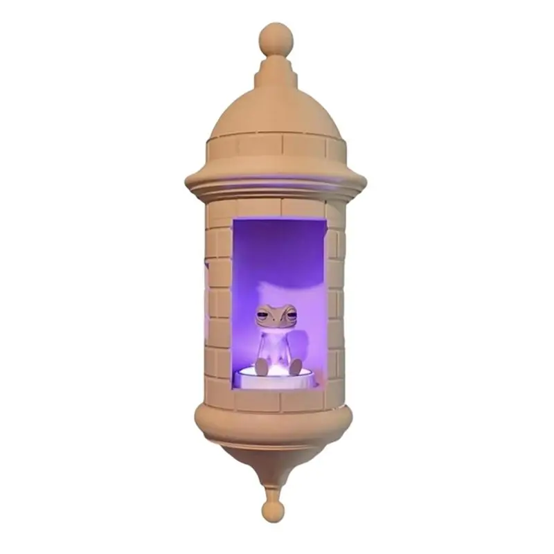 AT21-Frog Lamp For Wall In 7 Color Options-Puerto Rican Style For Wall Lamp, Suitable For Bedroom, Living Room, Office M