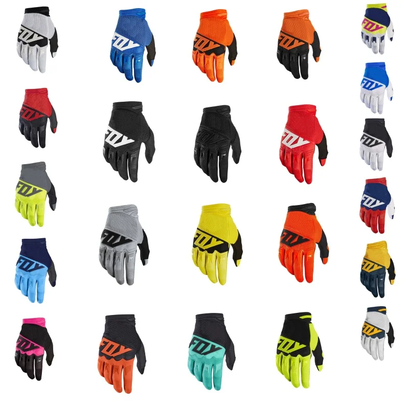 Guantes de ciclismo todoterreno Para BMX Mscooter bicicleta de montaña y motocicleta con Guantes de durabilidad de dedo completo Para MTB