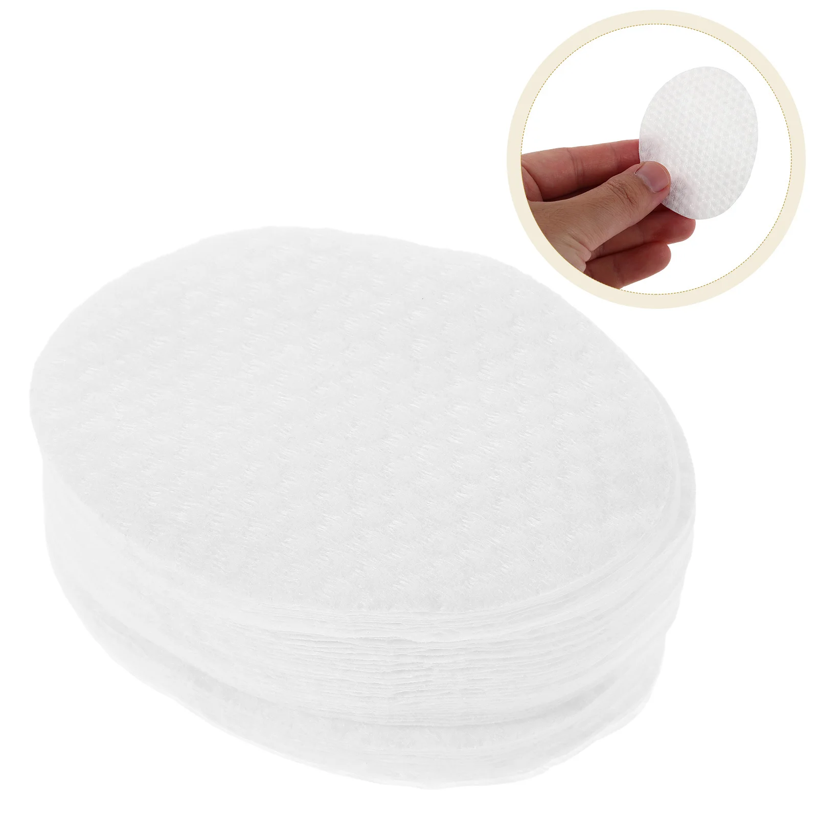 

1200Pcs Acid Exfoliating Oval Face Pads Disposable Soft Nonwoven Deep Pore Cleansing Oil Control Skincare Face Pads