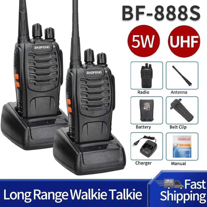 UV-21 Pro V2 Wireless Copy Frequency Mutli Band Powerful Waterproof Long Range UV-5R Long Range Type-C Two Way Ham Radio