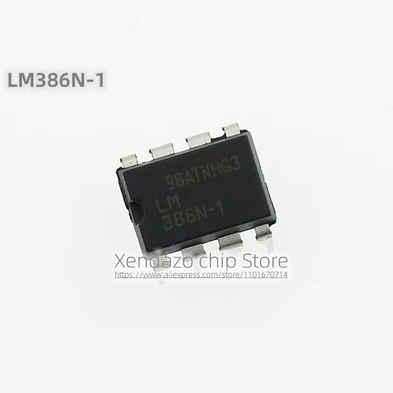 10pcs/lot LM386N-1 LM386N LM 386N-1 DIP-8 package Operational amplifier chip