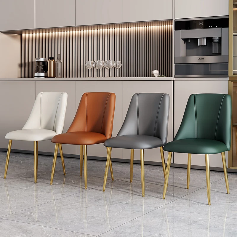 #Modern Multi-Color Crushed Luxury French Velvet Tufted Waterproof Eco-Friendly Dining Chair Home Furniture for Living Room
