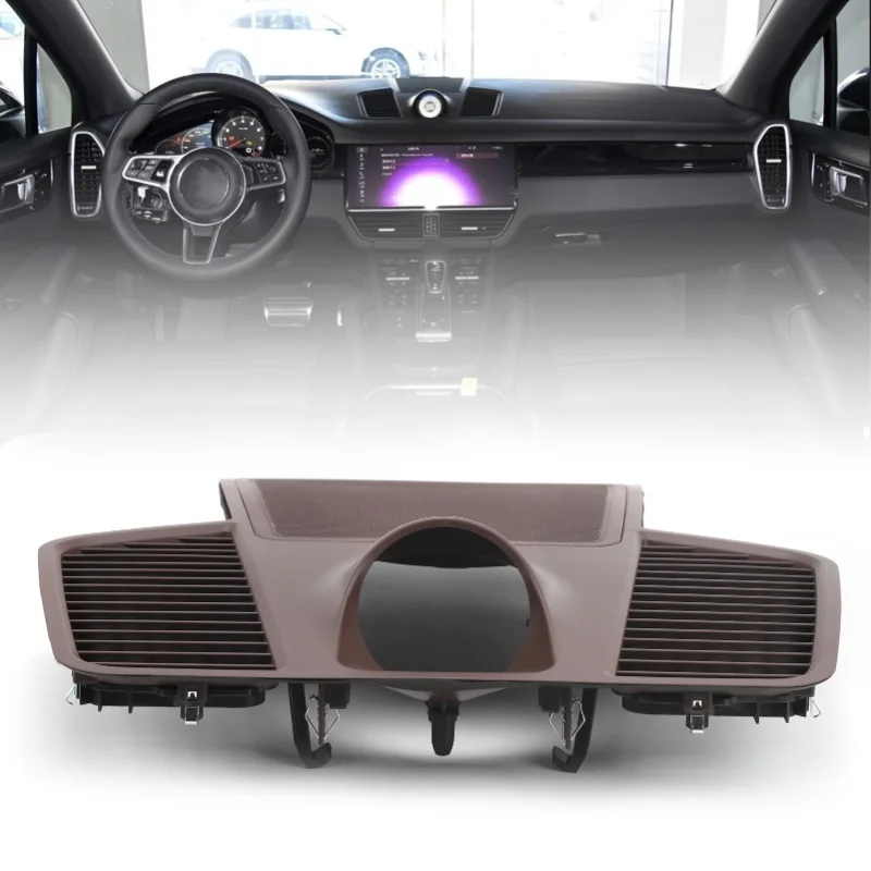Auto Dash Clock Cover Dashboard Panel Trim 9Y0 857 192 Fit For Porsche Cayenne 2018-2020