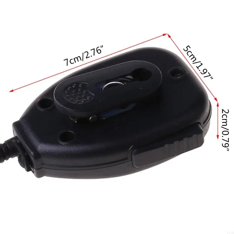 Microfone microfone microfone rádio original para rádio portátil duas maneiras