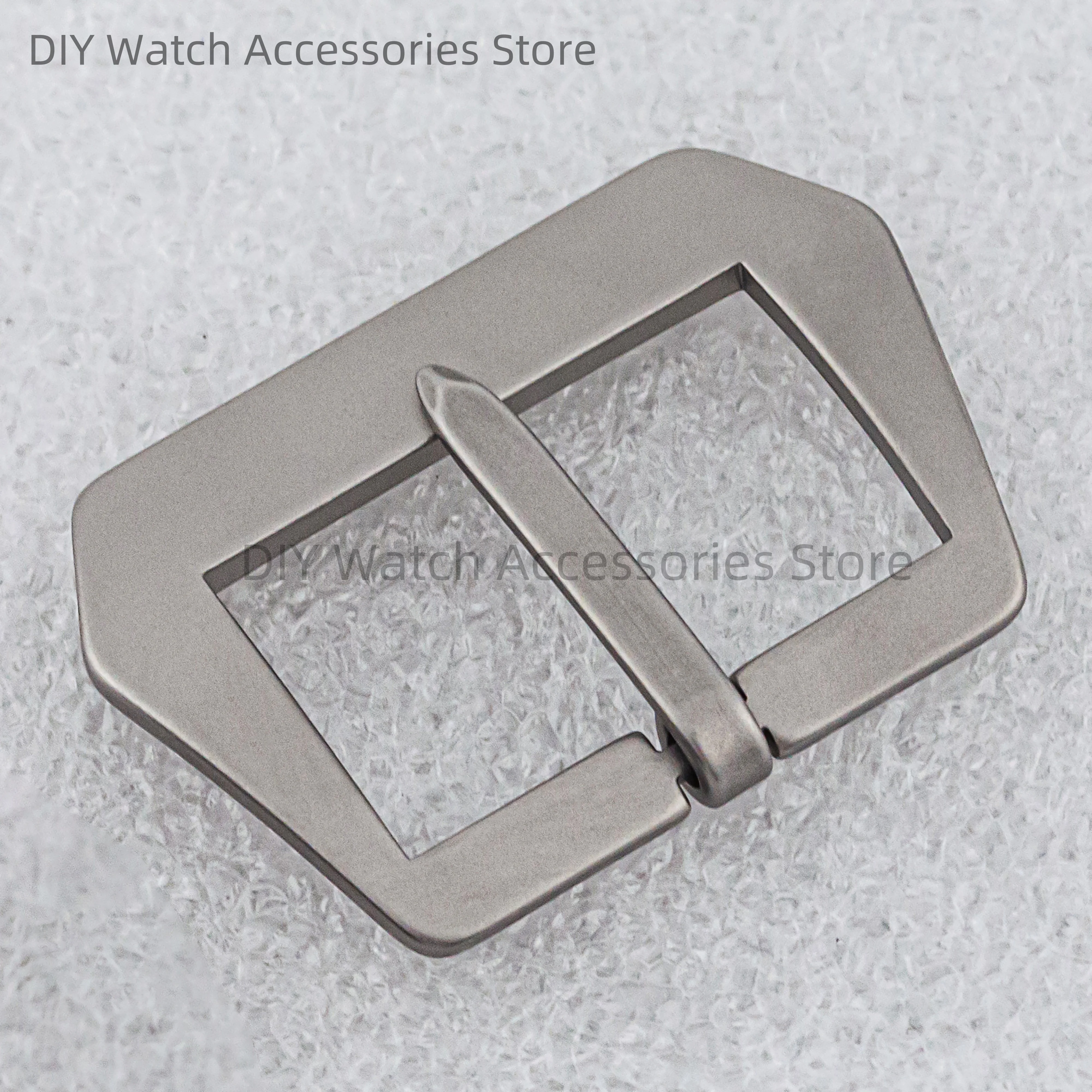 Watch Buckle for PAM 6154 6152 Bracelet 316L Stainless Steel 26mm Matte Pin Clasp Metal Screw Pin Buckle Free Tool Watch Parts