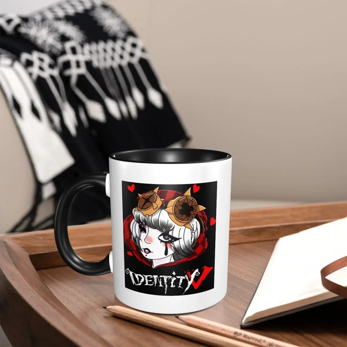 

Кружка для игры Identity V, забавная керамическая чашка для кофе, чая, молока, посуда для напитков, подарки для женщин и мужчин