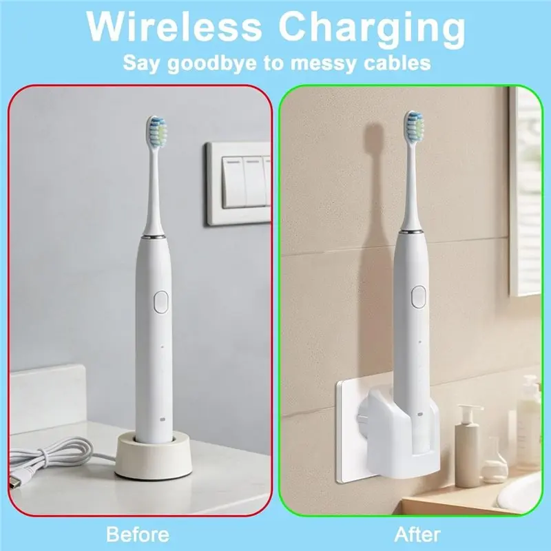 ABGI Wall for Electric Toothbrushes, Replacement Charging Station Socket for IO3-IO6 PRO Series