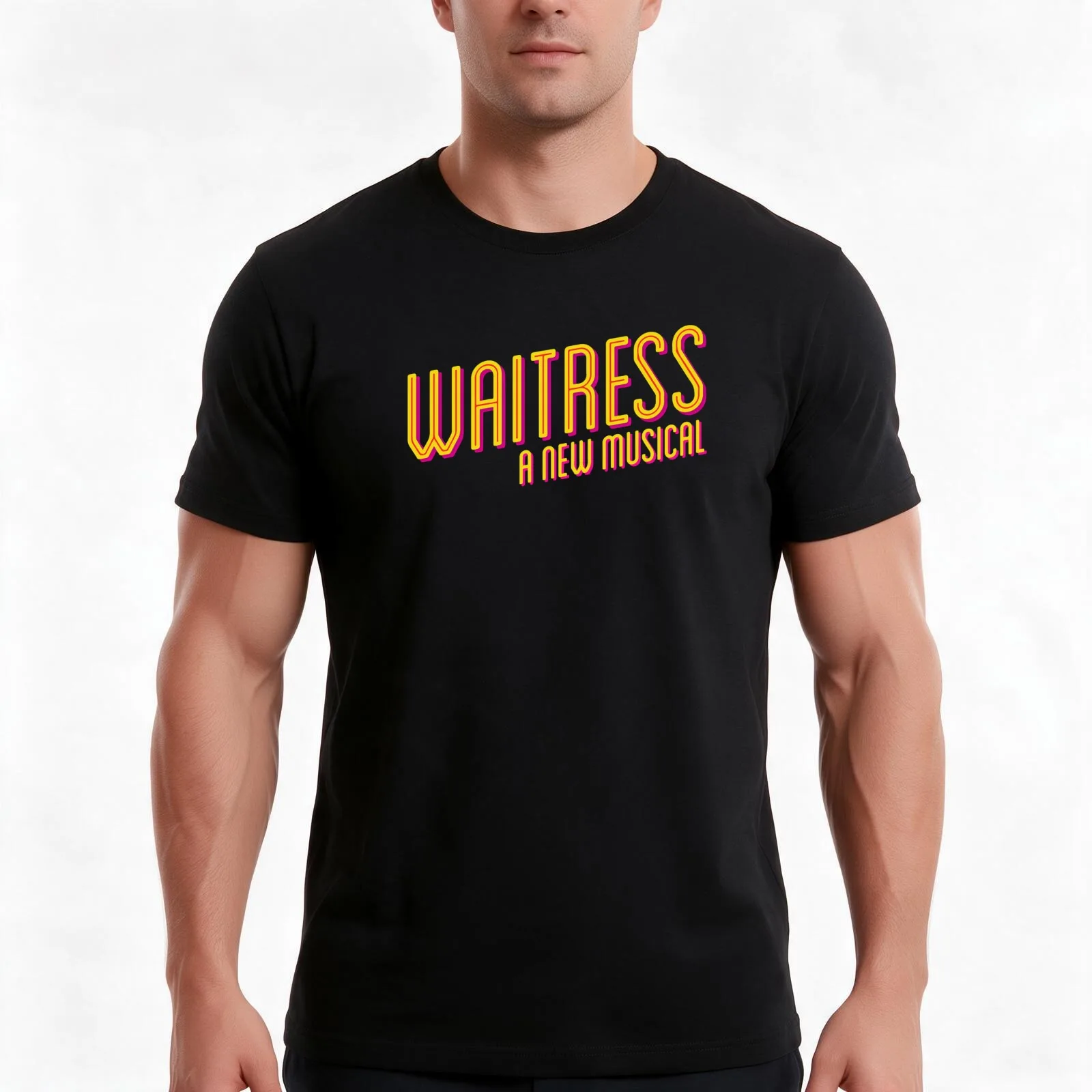 Waitress - A New Musical - American Repertory Theater Logo - Waitress the Musical Broadway, West End T-Shirt, Unisex Men Women