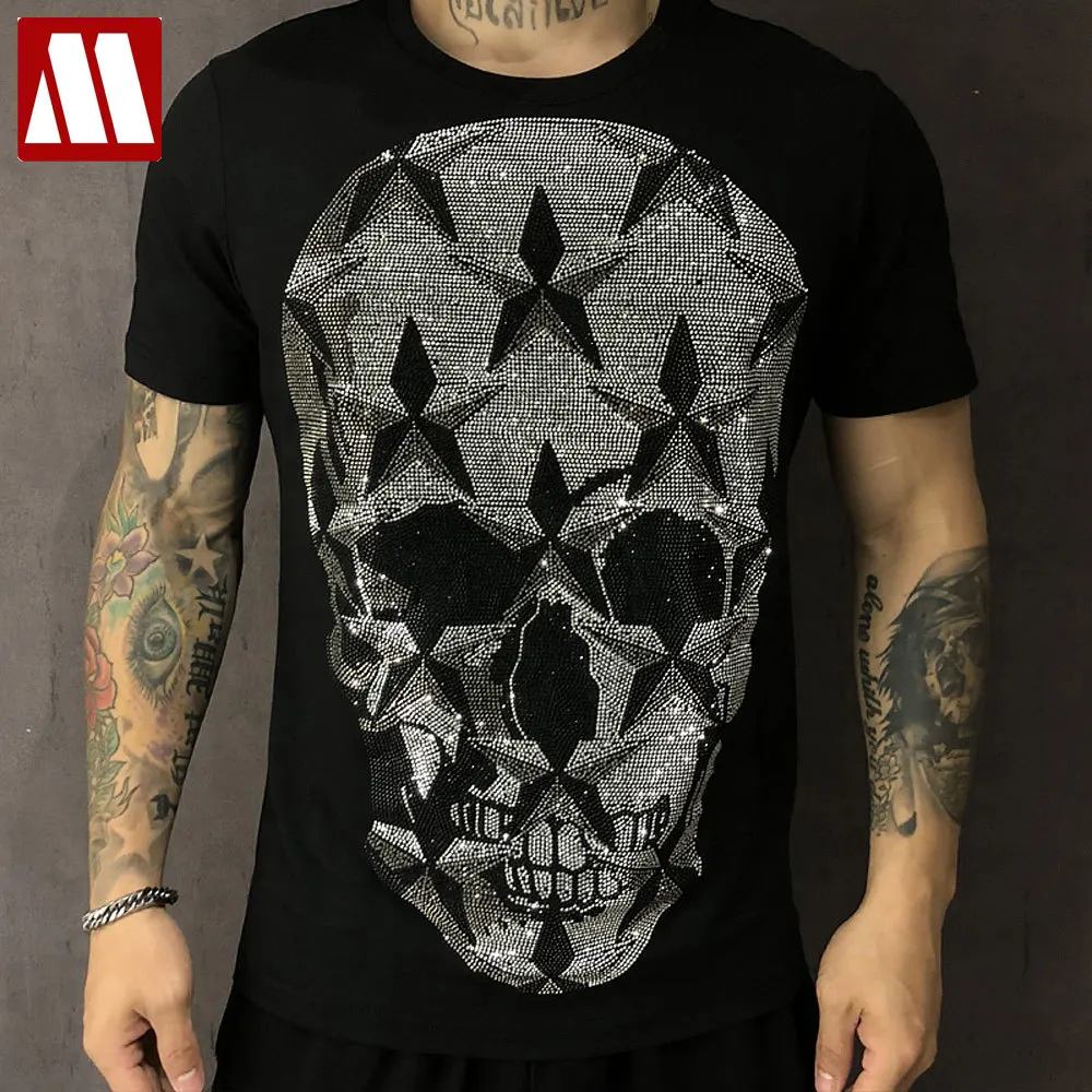 

Horror Oversized T Shirt Men Wicca Gothic Clothes Punk Cool T-shirts Halloween Edgy Graphic Tees Male Grunge Devil Rock Clothing