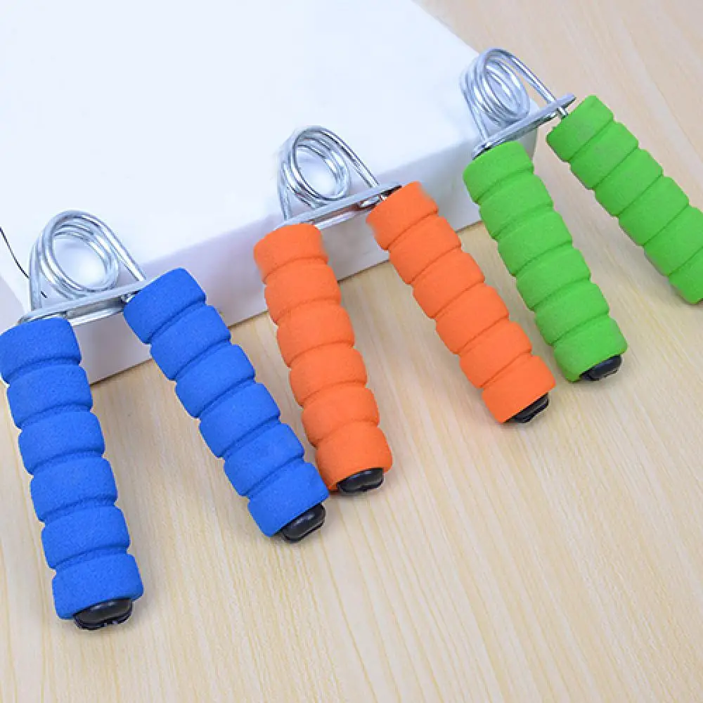 Spring Steel Wrist Arm Strength Grippers Convenient To Take Safe Sponge Handle Train Exercise Fitness Hand Gripper 수동 그립