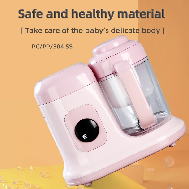 Machines de cuisson des aliments pour bébé, robot culinaire pour bébé avec vapeur, mélangeur multifonctionnel, fruits Pu123, machine exécutive