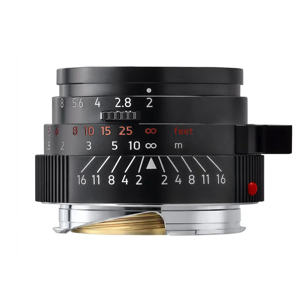 

Light Lens Lab 50mm F2 Lens & Hood & UV Black Leica Sumicron For Leica M10 M11 M M3 M6 M240 M4 Lens m lens Full Frame
