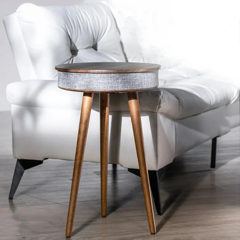 

38.5*59cm Bluetooth Speaker Smart Table For Bedroom Sensor Lamp Night Light,Multi-function Wireless Charger Battery Music Table