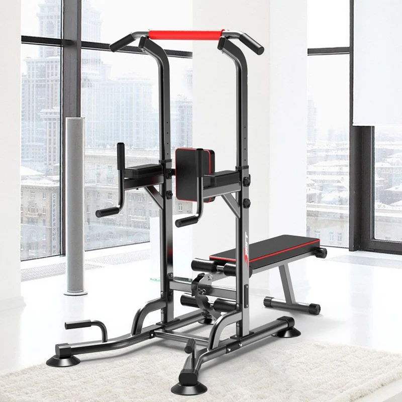 2026 Multi-Functional Adjustable Single Parallel Bars Indoor Fitness Equipment Household Pull-Up Trainer Horizontal Bar Pull-Up
