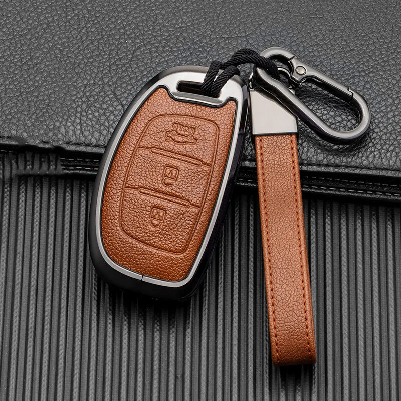 

Car Key Full Cover Case Holder Shell Protector For Hyundai IX25 IX35 I20 I30 I40 hb20 Santa Fe Creta Solaris 2017 Auto Accessory