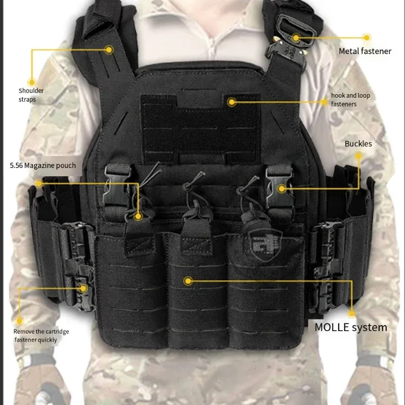 Nylon Waterproof Trekking Hunting Bag Multi-pocket Vest Lightweight Equipment Rucksacks Camping Hiking Shoulder Bags