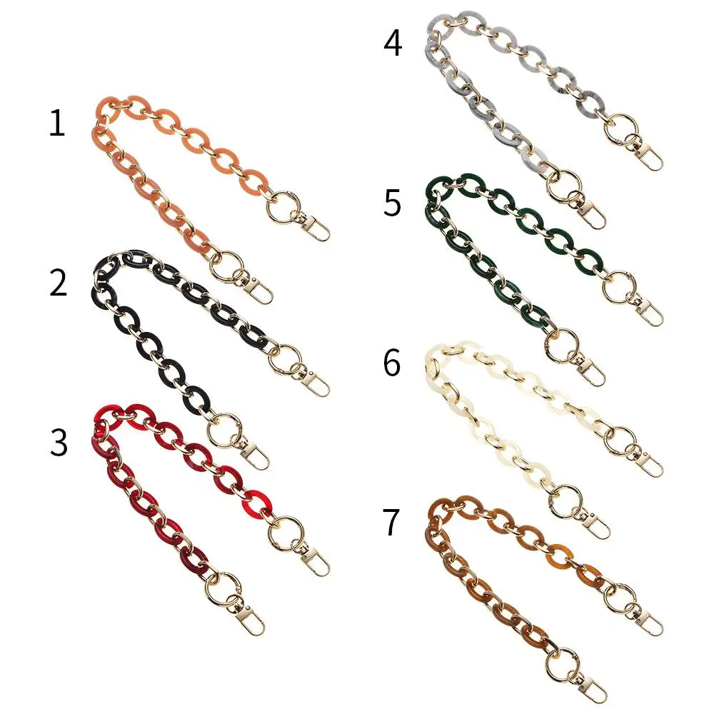 Acrylic Bag Chain Strap Replaceable Detachable Purse Handbag Bag Straps Resin Crossbody DIY Shoulder Bag Accessories