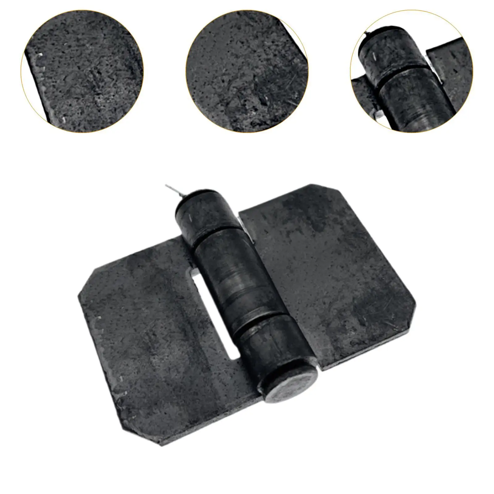 4Pcs Door Welding Hinges Accessories Easy to Install High Performance Practical