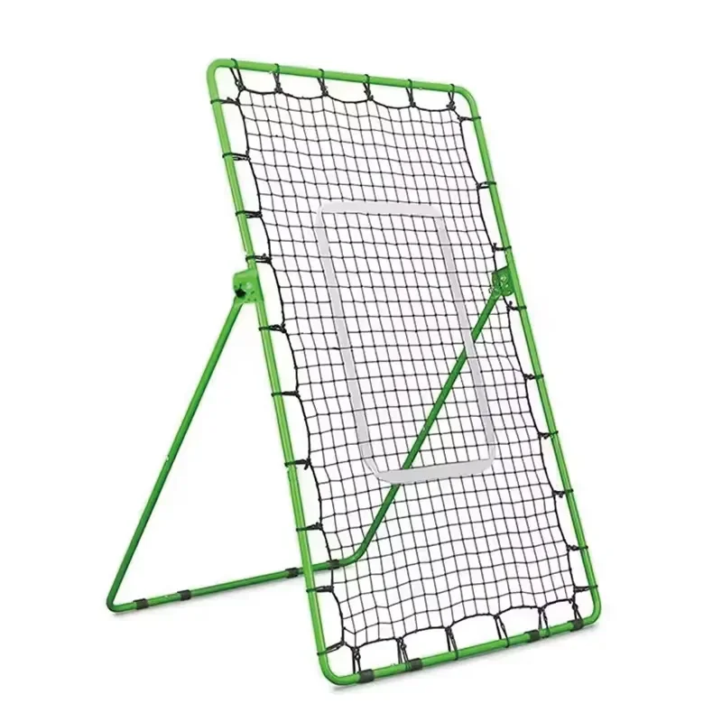 Adjustable Angle Tennis Rebound Net Portable Soccer Training Aid Professional Practice Equipment for Backyard Court Use