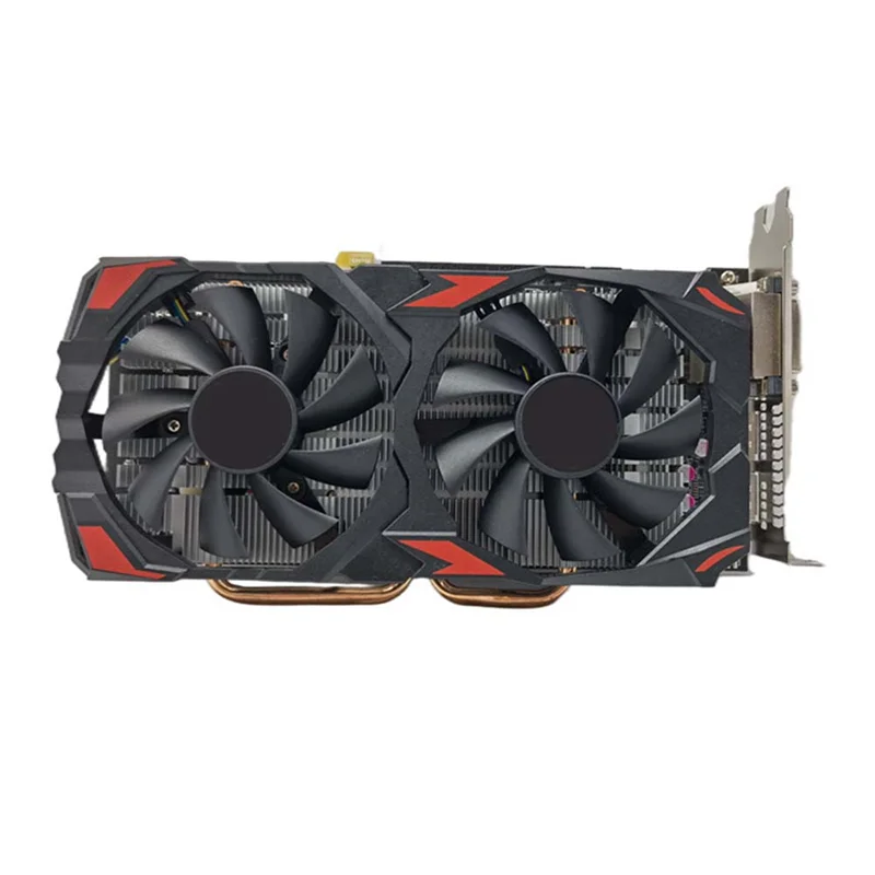 Top-2X RX580 8GB 2048SP Desktop-Computer Grafikkarte DDR5 256Bit Spiel HD Grafikkarten RX580 Desktop-Spiel Grafikkarte