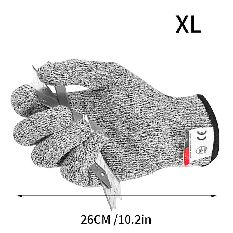 Level 5 Working Safety Glove Anti Cut Gloves High-strength Industry Kitchen Gardening Anti-Scratch Anti-cut Glass Cutting