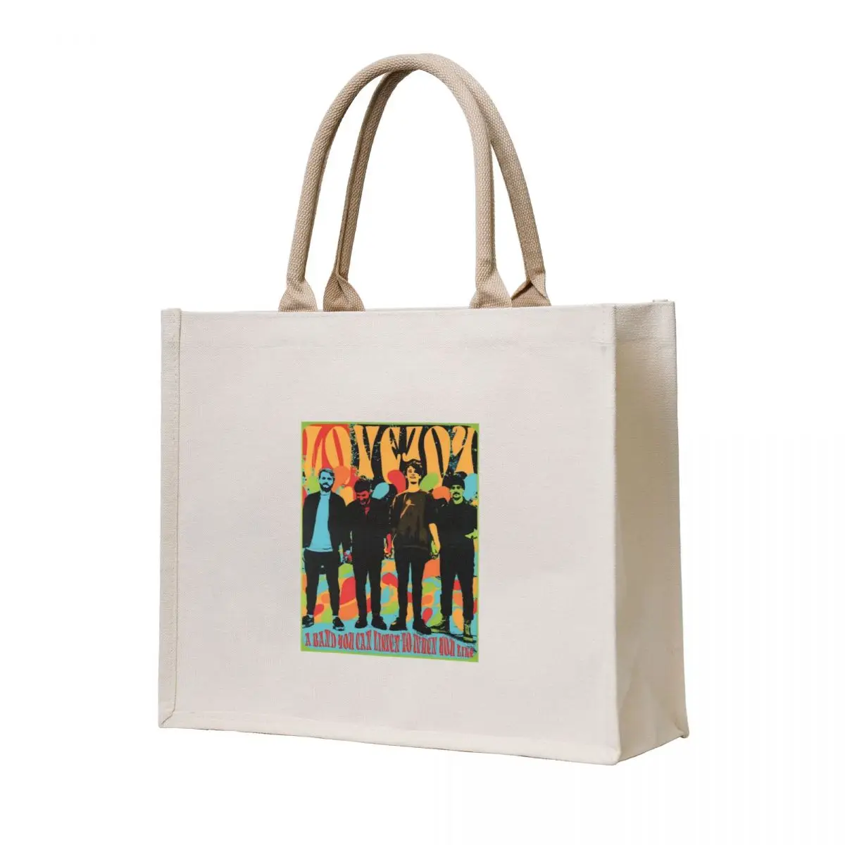 

Lovejoy vintage Tote Bag shopper bag women large size bags custom canvas bag for beach